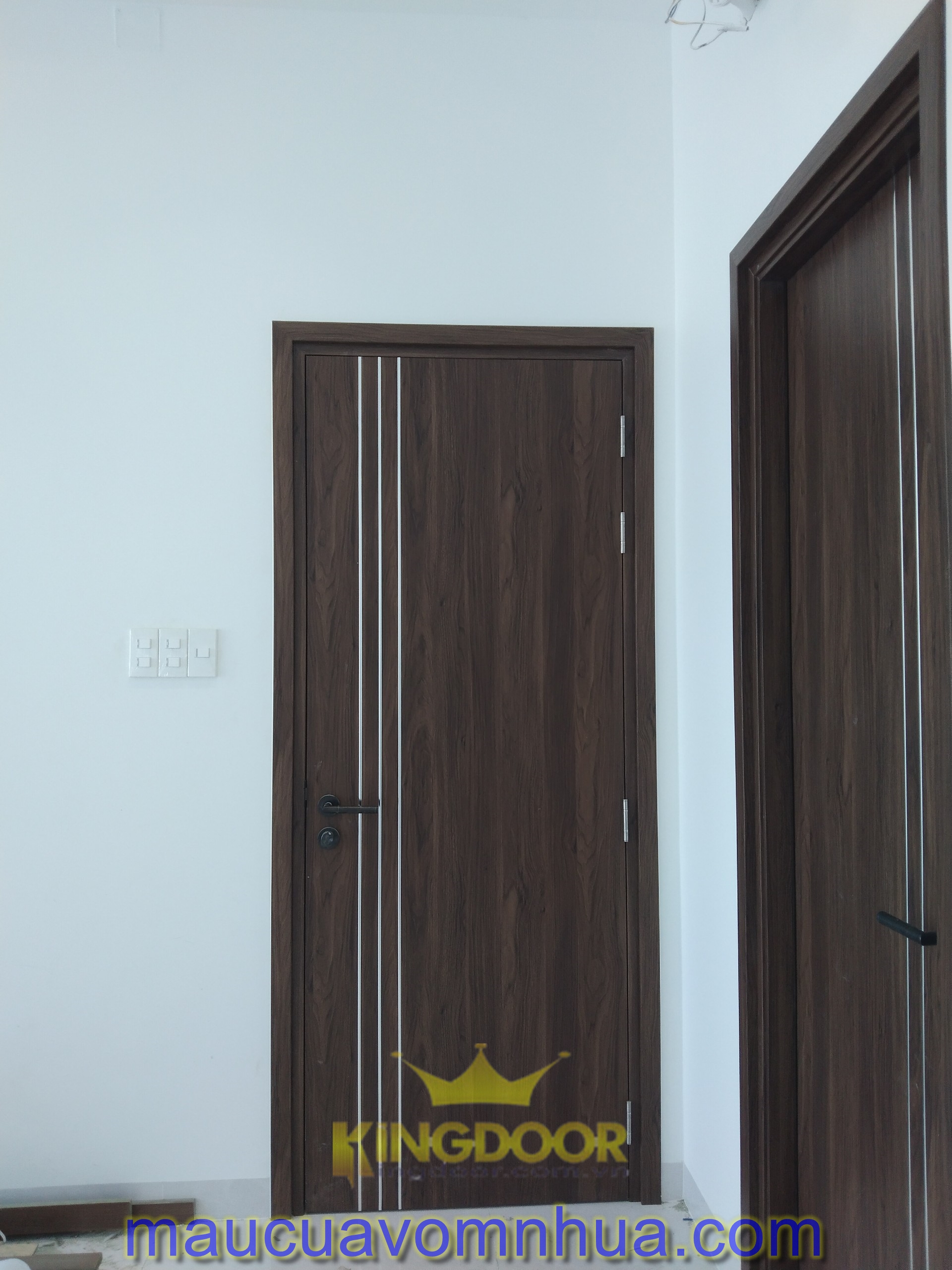 Cửa nhựa giả gỗ tại Nha Trang - Khánh Hòa