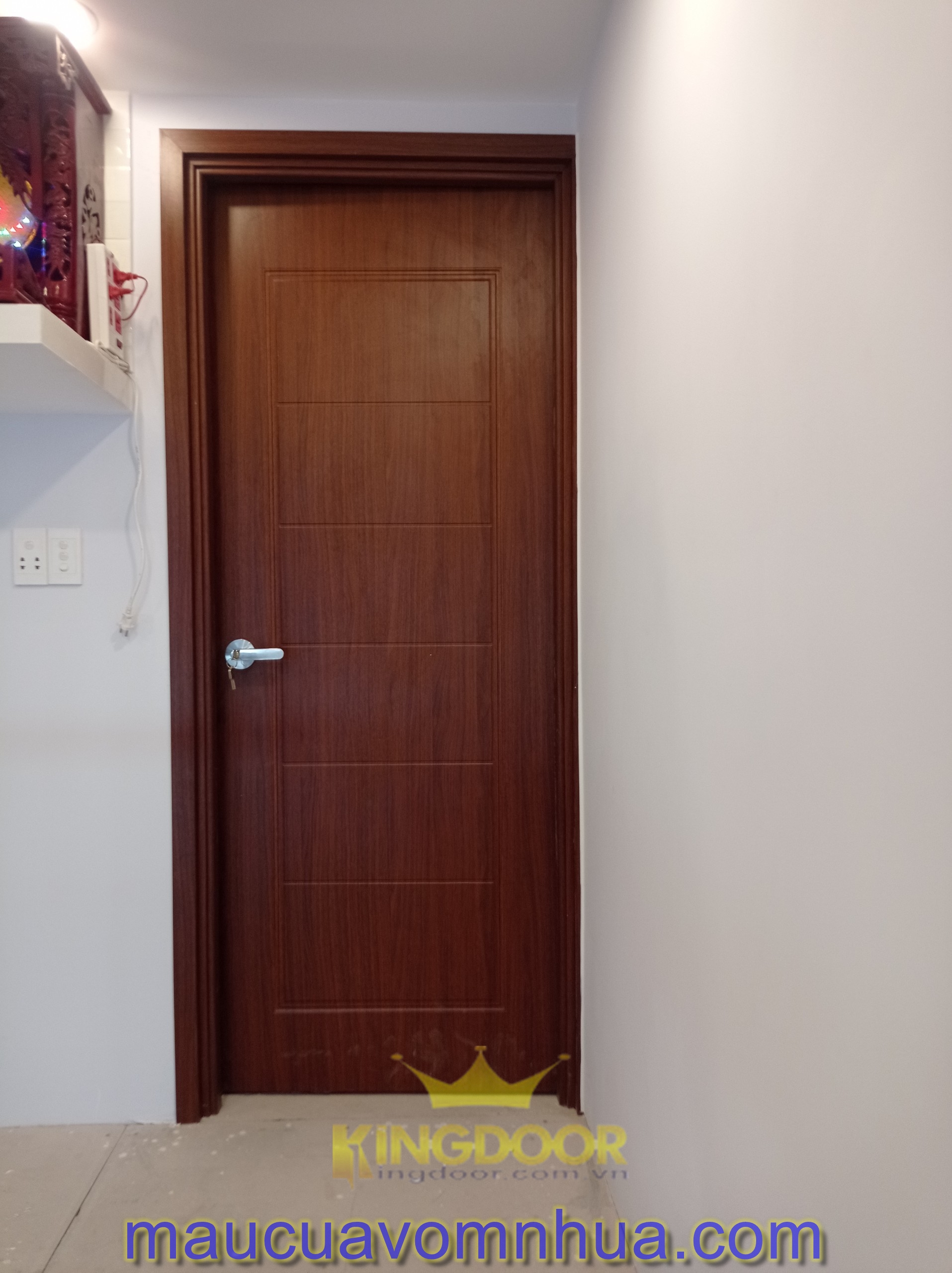 Cửa nhựa giả gỗ tại Nha Trang - Khánh Hòa