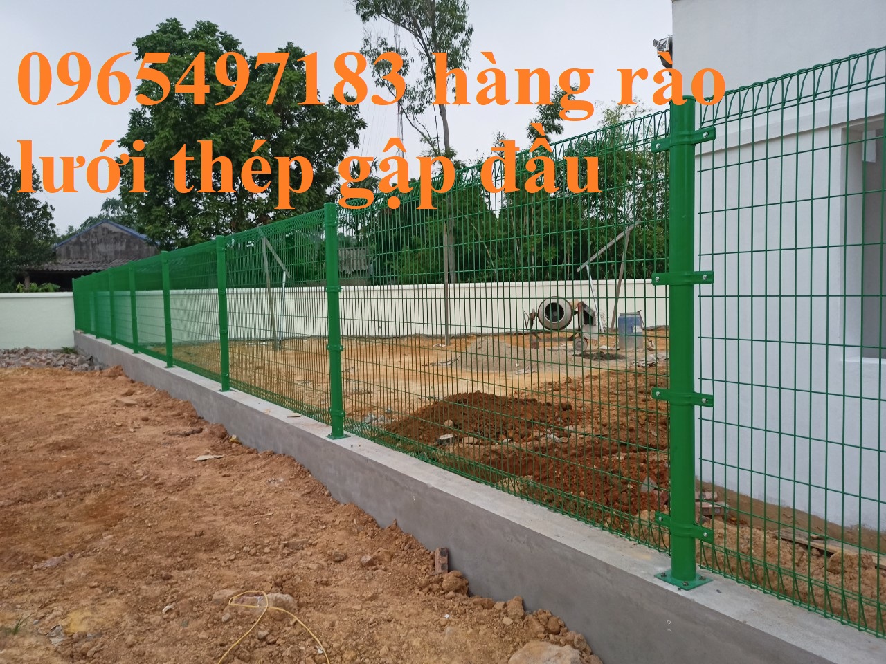 Hàng rào lưới thép hàn, các mẫu hàng rào lưới thép đẹp
