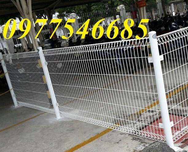 Mẫu hàng rào lưới thép mạ kẽm ,hàng rào sơn tĩnh điện