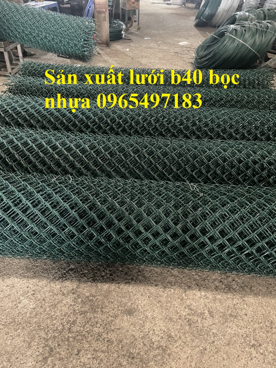 Báo giá lưới B40 bọc nhựa khổ từ 80cm- 2.4m mới nhất tại Hà Nội