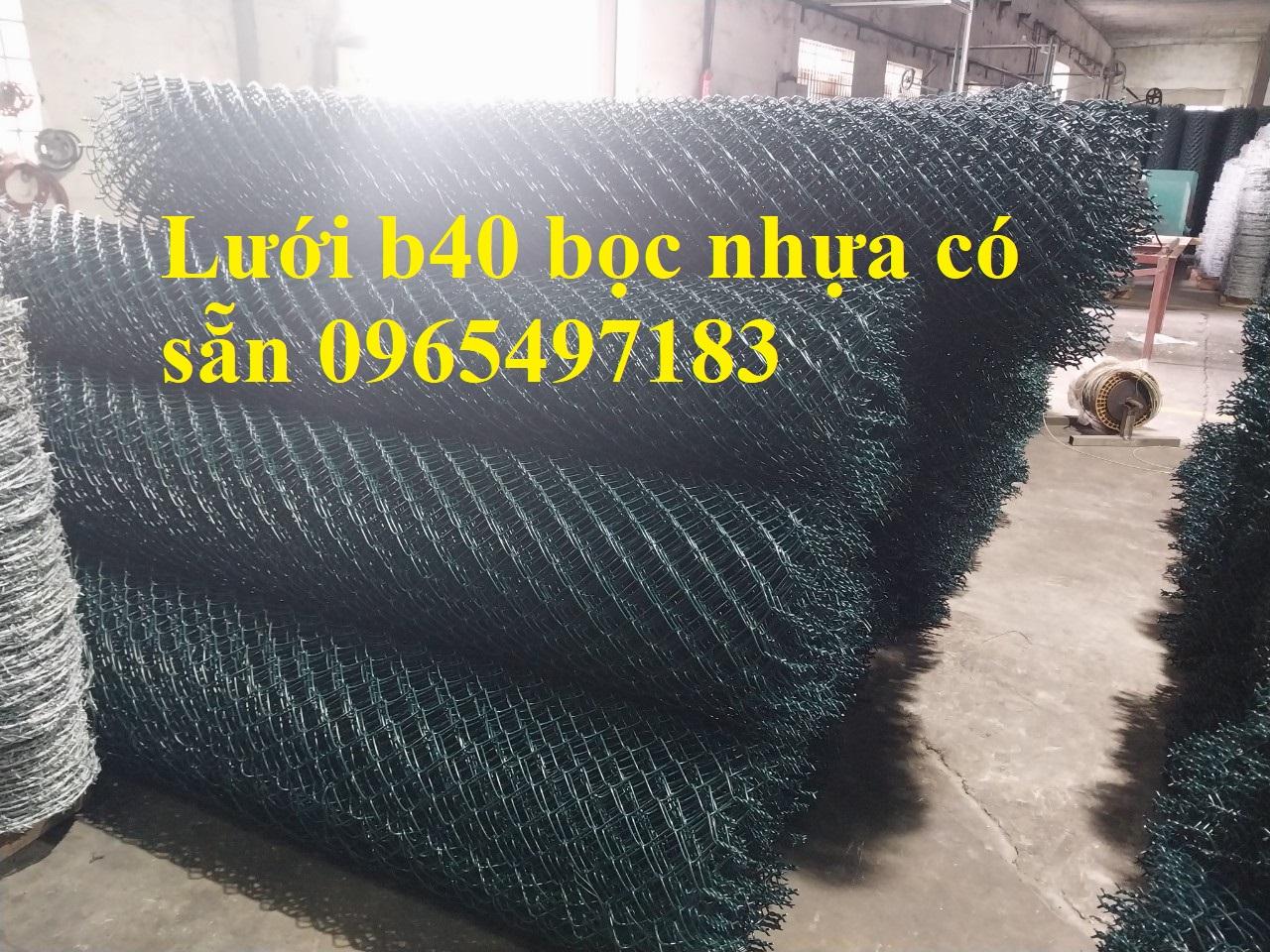 Báo giá lưới B40 bọc nhựa khổ từ 80cm- 2.4m mới nhất tại Hà Nội