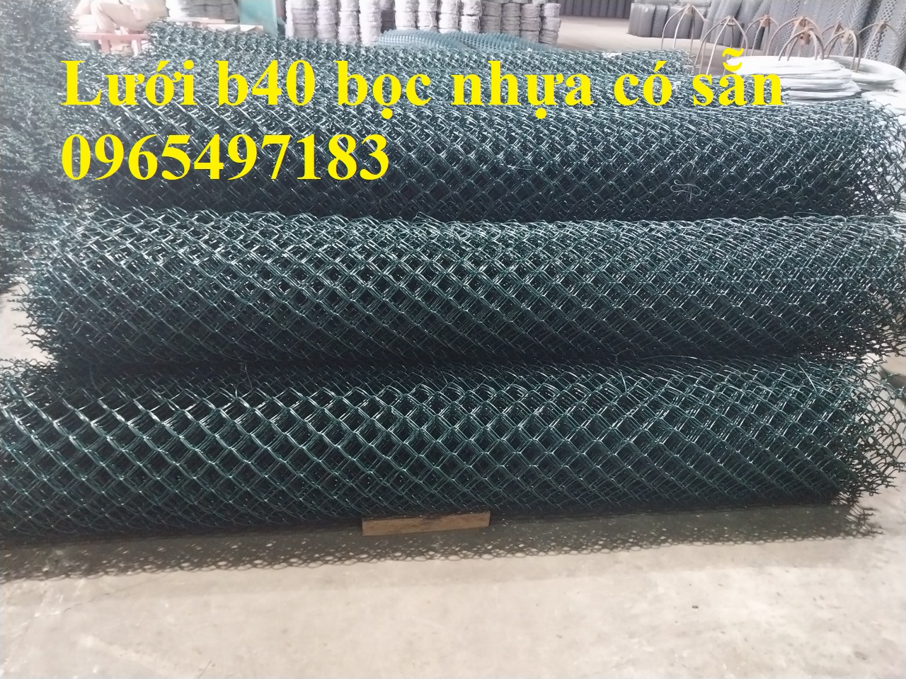Báo giá lưới B40 bọc nhựa khổ từ 80cm- 2.4m mới nhất tại Hà Nội