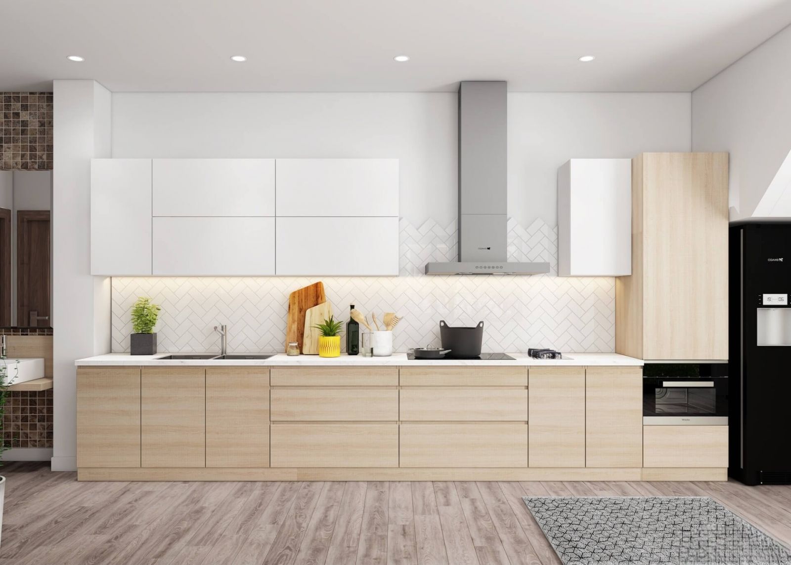 TOP 50+ Mẫu tủ bếp đẹp 2023 hiện đại, tối ưu công năng, giá tại xưởng