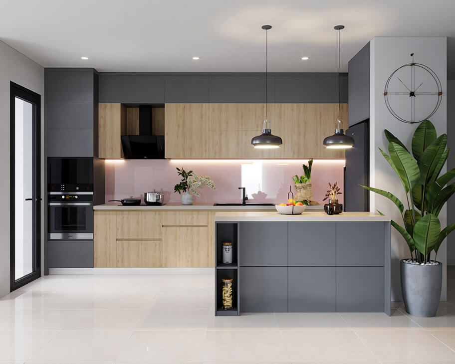TOP 50+ Mẫu tủ bếp đẹp 2023 hiện đại, tối ưu công năng, giá tại xưởng