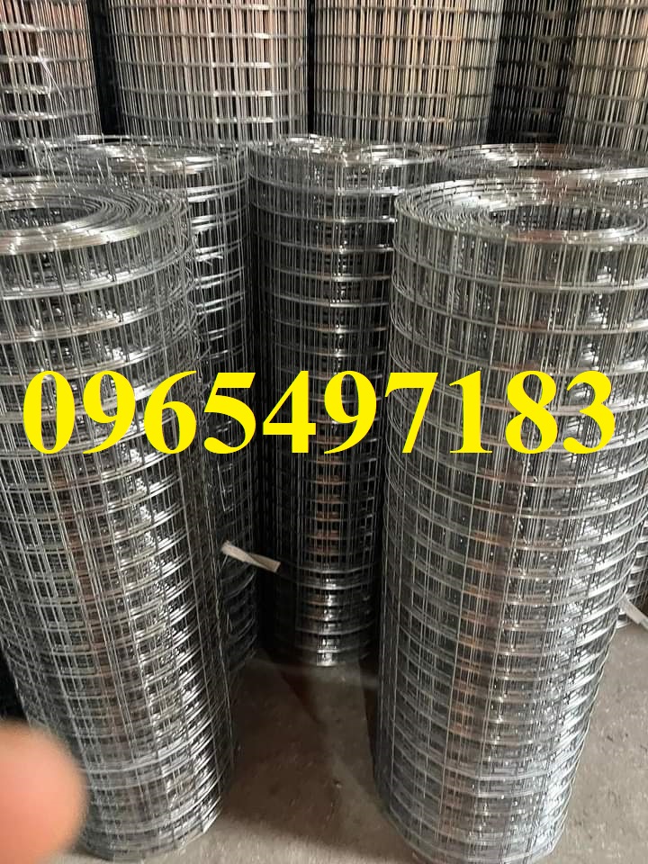 Lưới thép hàn mạ kẽm ô 50x50 dây 2mm, 2.5mm, 3mm, 4mm