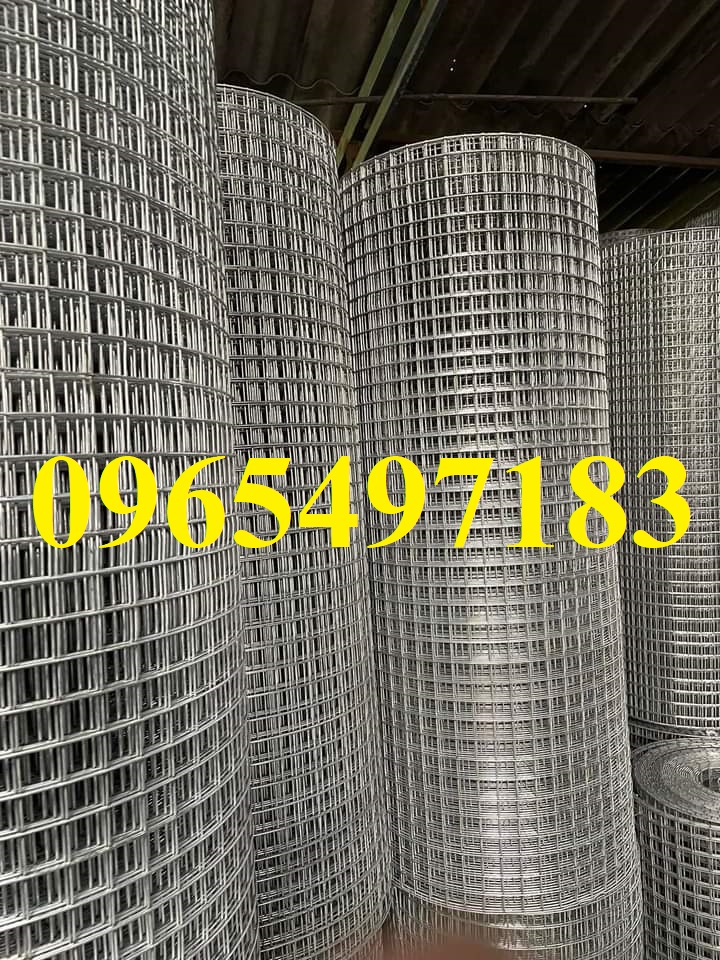 Lưới thép hàn mạ kẽm ô 50x50 dây 2mm, 2.5mm, 3mm, 4mm