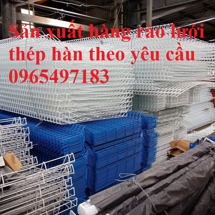 Sản xuất hàng rào lưới thép mạ kẽm, sơn tĩnh điện , lưới hàng rào