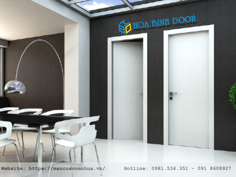 Cửa gỗ MDF tại quận 5 - Cửa gỗ công nghiệp uy tín