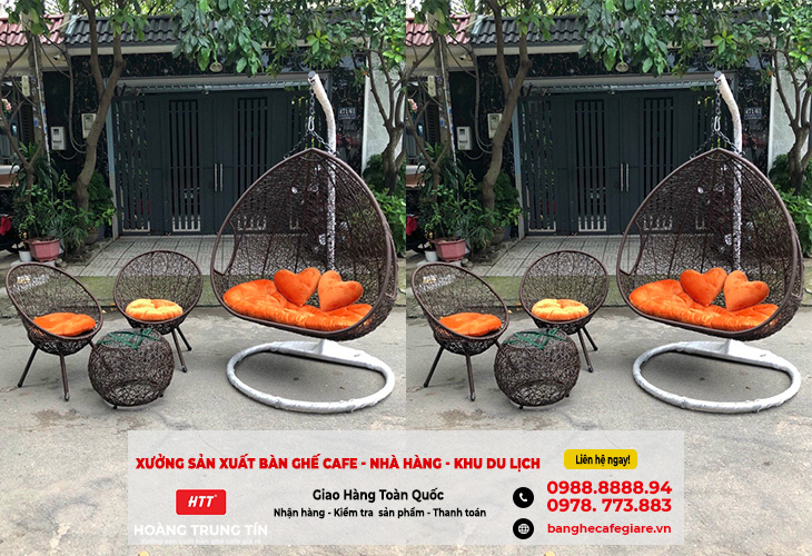 Cung cấp ghế thư giãn, xích đu chất lượng giá rẻ tại Q12, TPHCM