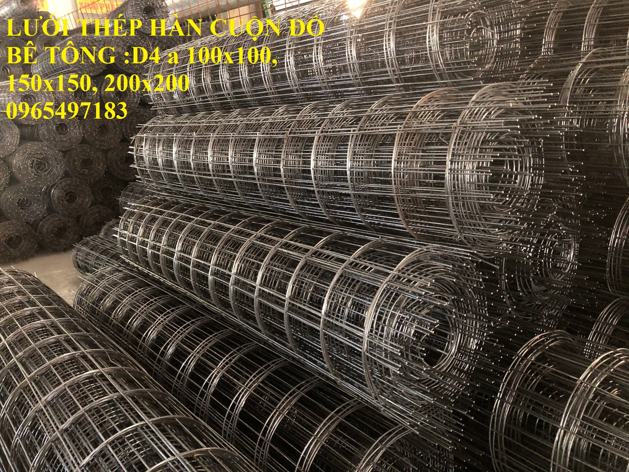 Lưới thép hàn phi 4, lưới thép hàn D4 đổ bê tông, đổ sàn giá tốt