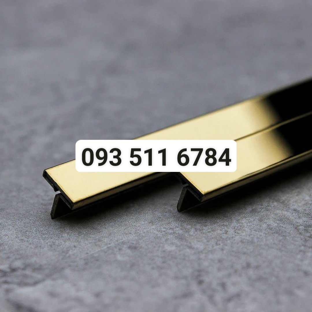 Nẹp inox chữ U vàng Nẹp T nhôm nối sàn giá tốt