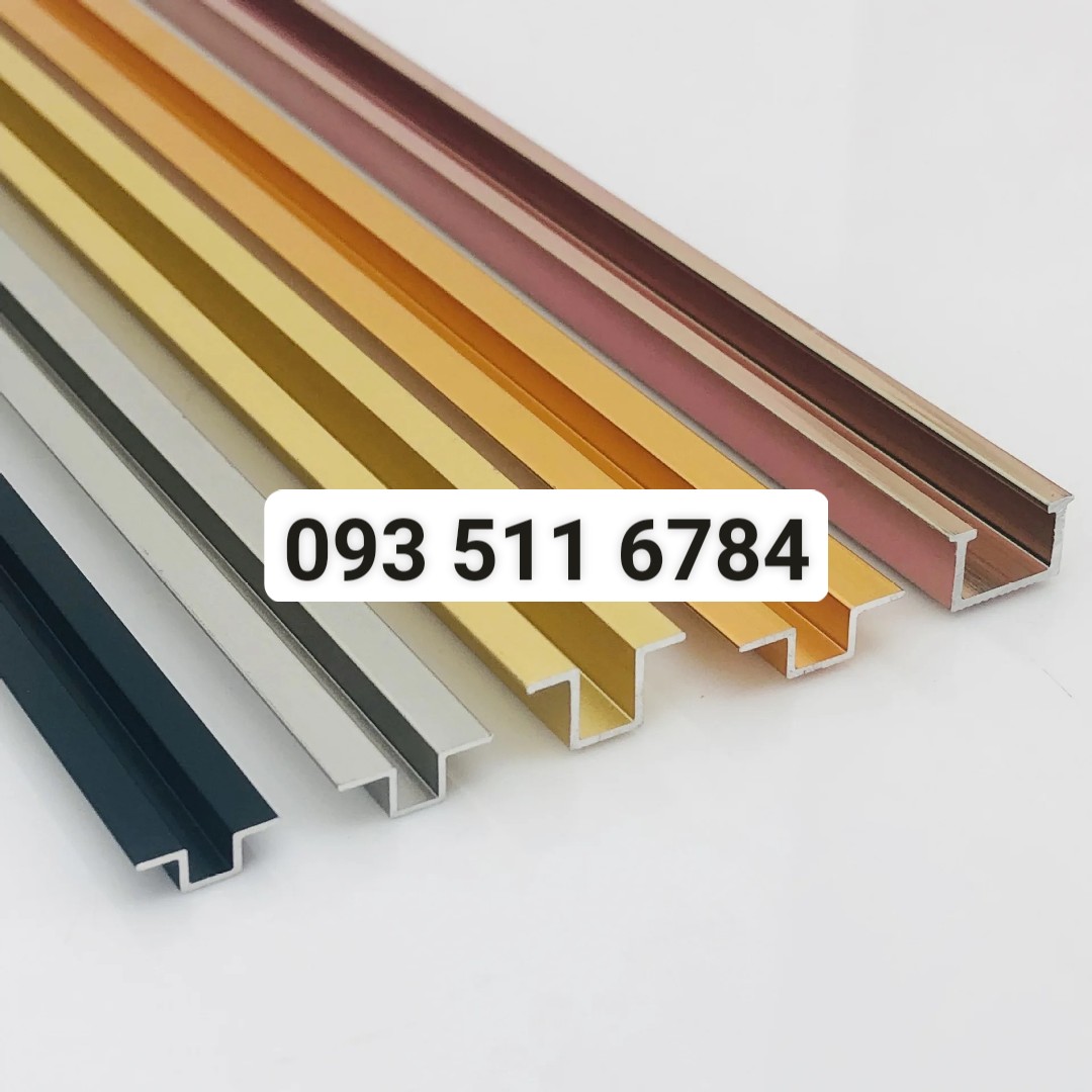 Nẹp inox chữ U vàng Nẹp T nhôm nối sàn giá tốt
