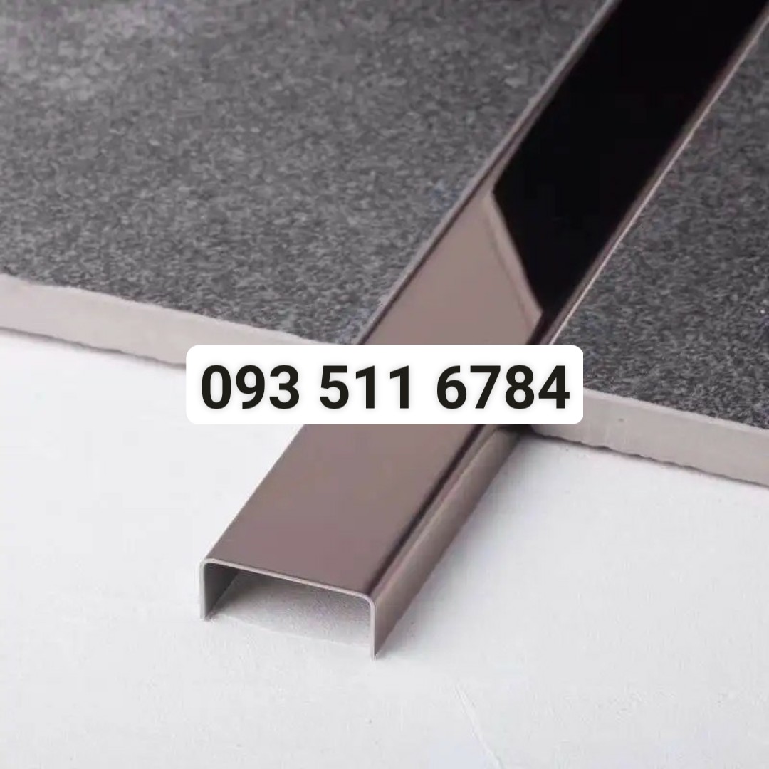 Nẹp inox chữ U vàng Nẹp T nhôm nối sàn giá tốt