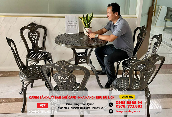 (Đồng Nai) Bàn ghế nhà hàng cao cấp giá xưởng