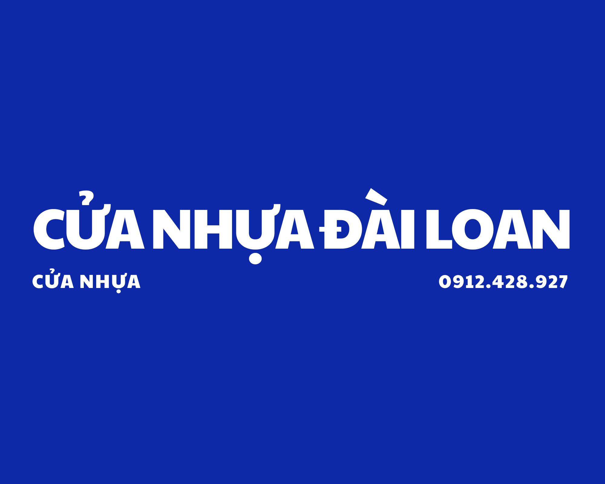 Cửa nhựa Đài Loan tại Quận 11  Giá chỉ từ 1.950.000