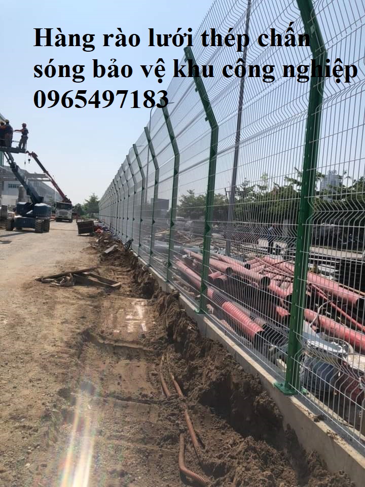 Hàng rào lưới thép sơn tĩnh điên, lưới thép hàng rào  sơn tĩnh điện