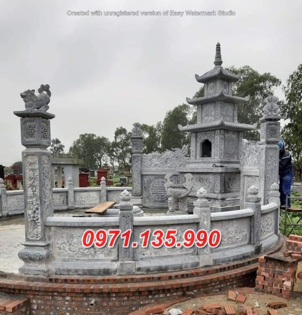 Bắc Kạn - bán Mẫu lăng mộ đá đẹp - Mẫu mộ bằng đá đẹp