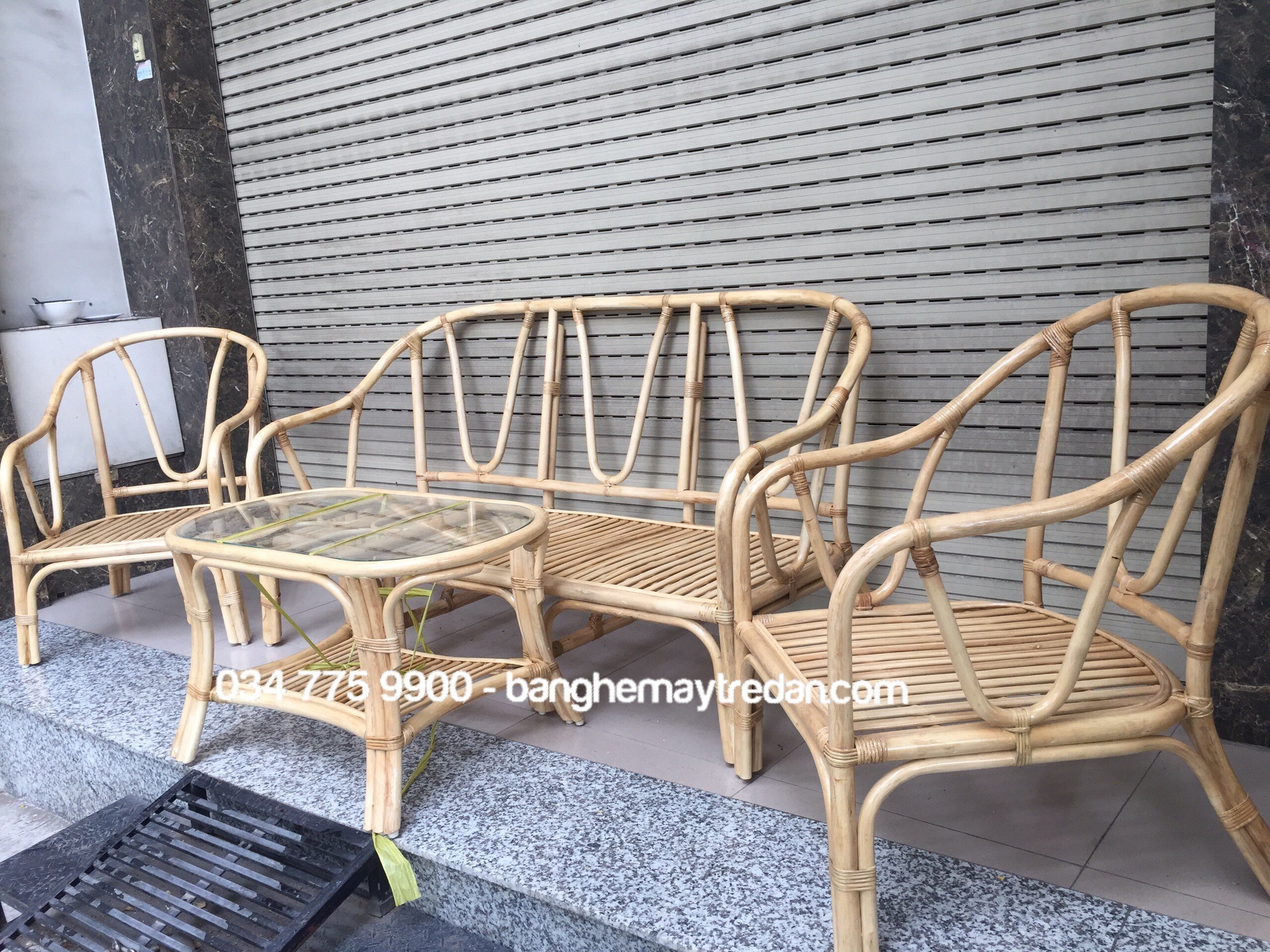 Bộ bàn ghế sa lông mây tự nhiêu chất lượng cao