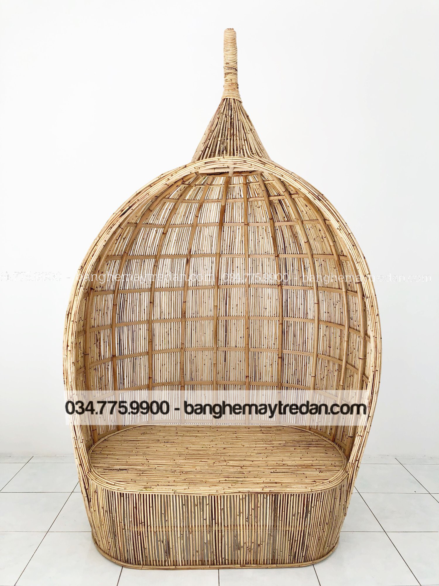 Ghế mây tre chụp hình sống ảo - Bàn ghế mây tre đan