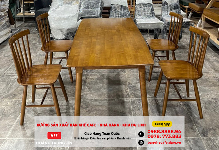 Bộ bàn ghế gỗ cao cấp giá xưởng tại An Giang