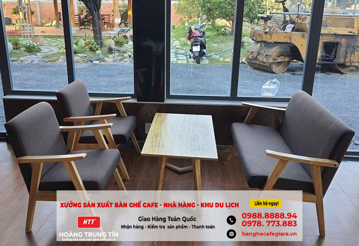 Bộ bàn ghế gỗ cao cấp giá xưởng tại An Giang