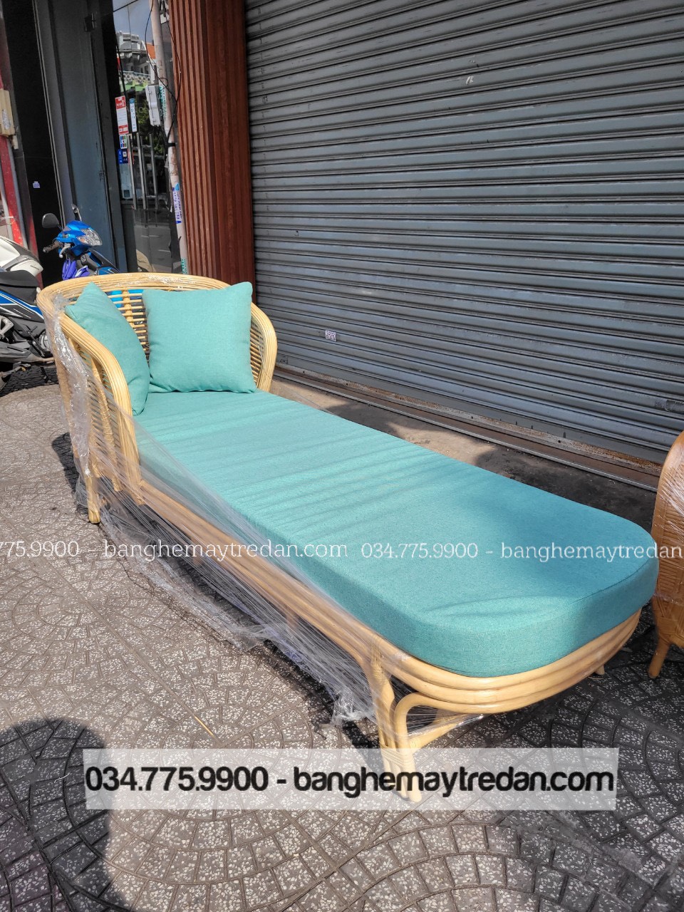 Sofa bed mây tự nhiên cao cấp - Bàn ghế mây tre đan