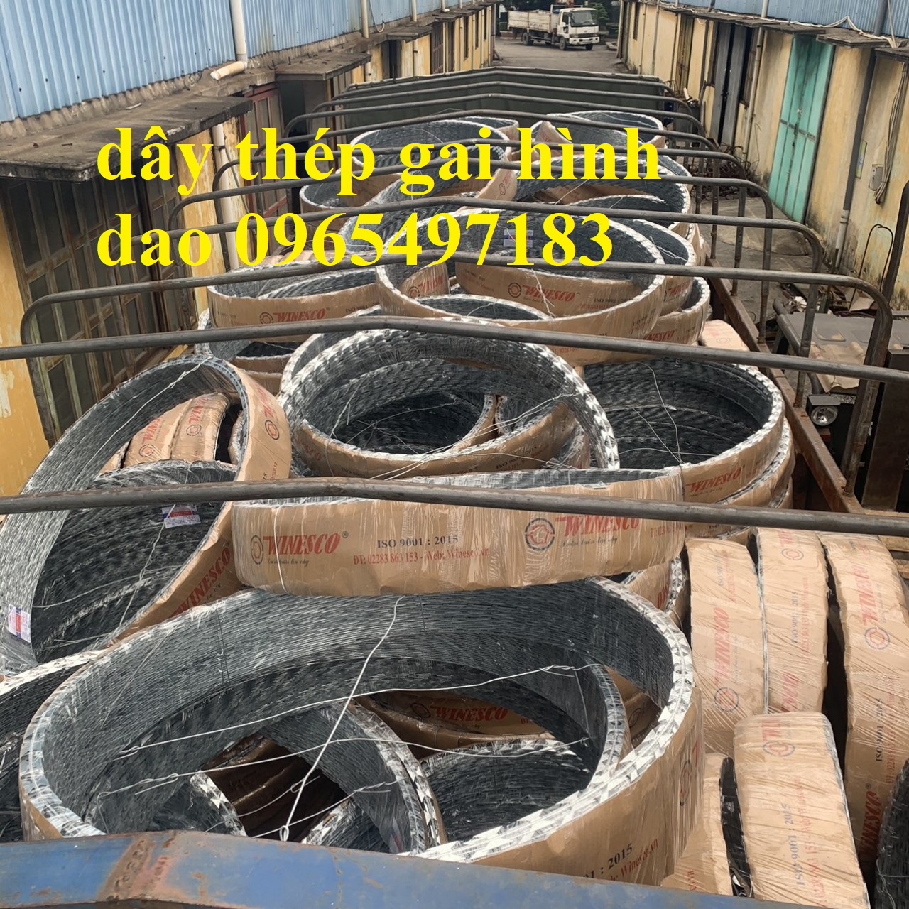 dây thép gai chống trộm, dây thép gai hình dao, dây gai tôn,