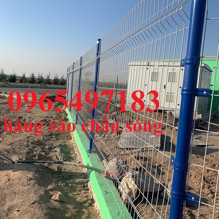 Báo giá Lưới thép hàng rào chấn sóng, lưới thép hàng rào gập đầu,