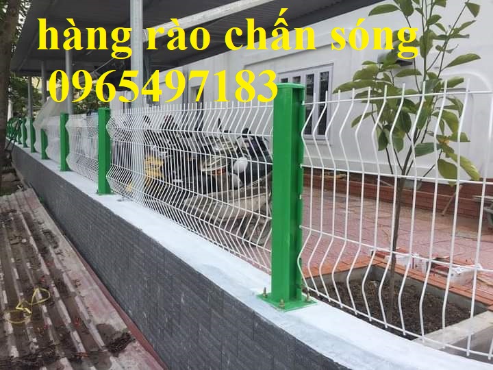 Báo giá Lưới thép hàng rào chấn sóng, lưới thép hàng rào gập đầu,