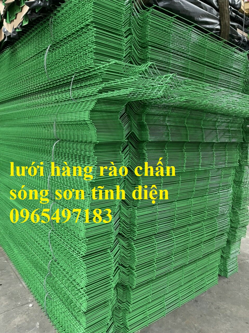 Báo giá Lưới thép hàng rào chấn sóng, lưới thép hàng rào gập đầu,