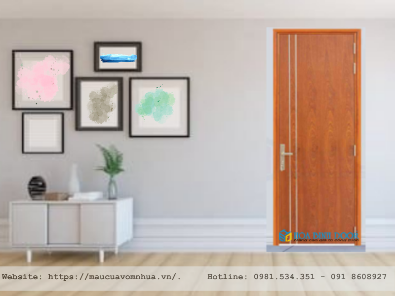 Cửa gỗ MDF Veneer tại quận 6.
