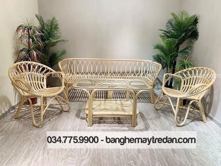 Nội thất mây tự nhiên cao cấp - Mây Tre Lục Bình