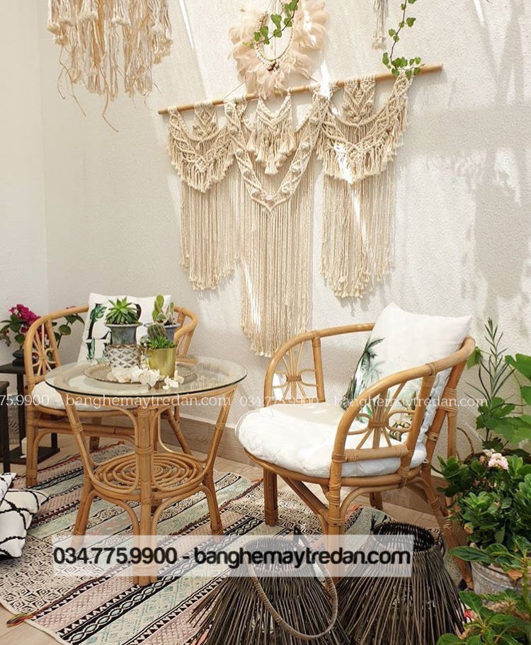 Nội thất mây tự nhiên cao cấp - Mây Tre Lục Bình