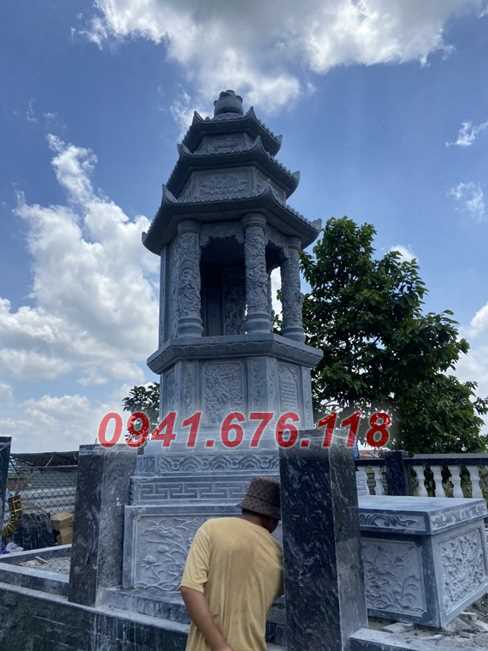 Long An bán mộ tháp bằng đá đẹp để tro cốt