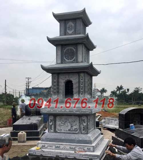 Long An bán mộ tháp bằng đá đẹp để tro cốt