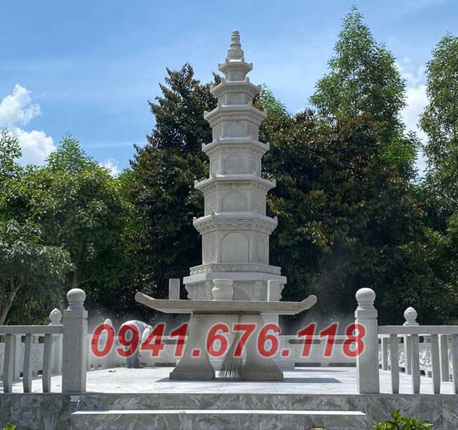 Long An bán mộ tháp bằng đá đẹp để tro cốt
