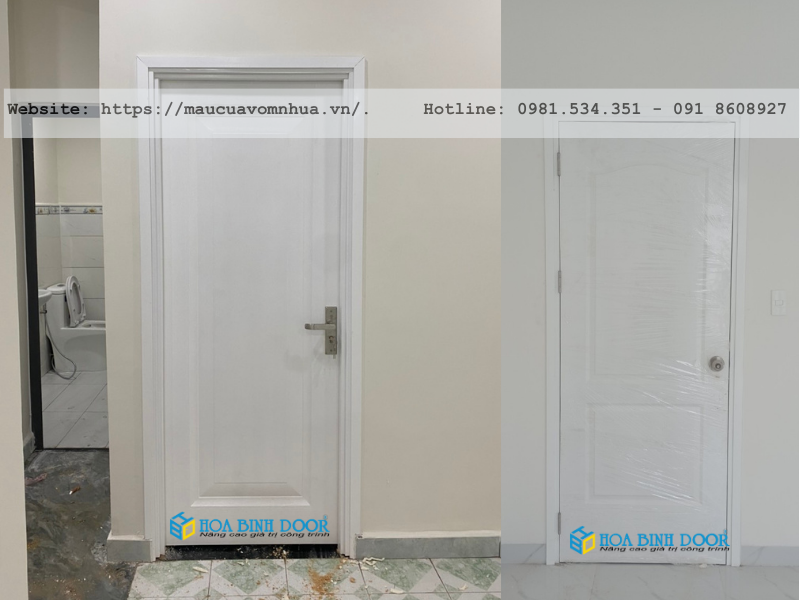 Cửa gỗ công nghiệp quận 10 - Cửa gỗ HDF phòng ngủ