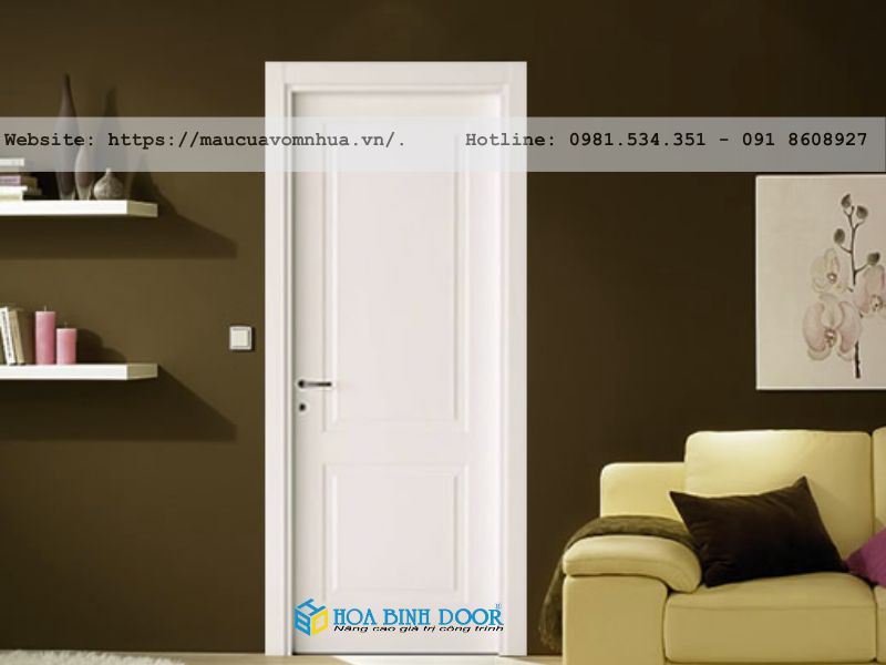 Cửa gỗ công nghiệp quận 10 - Cửa gỗ HDF phòng ngủ
