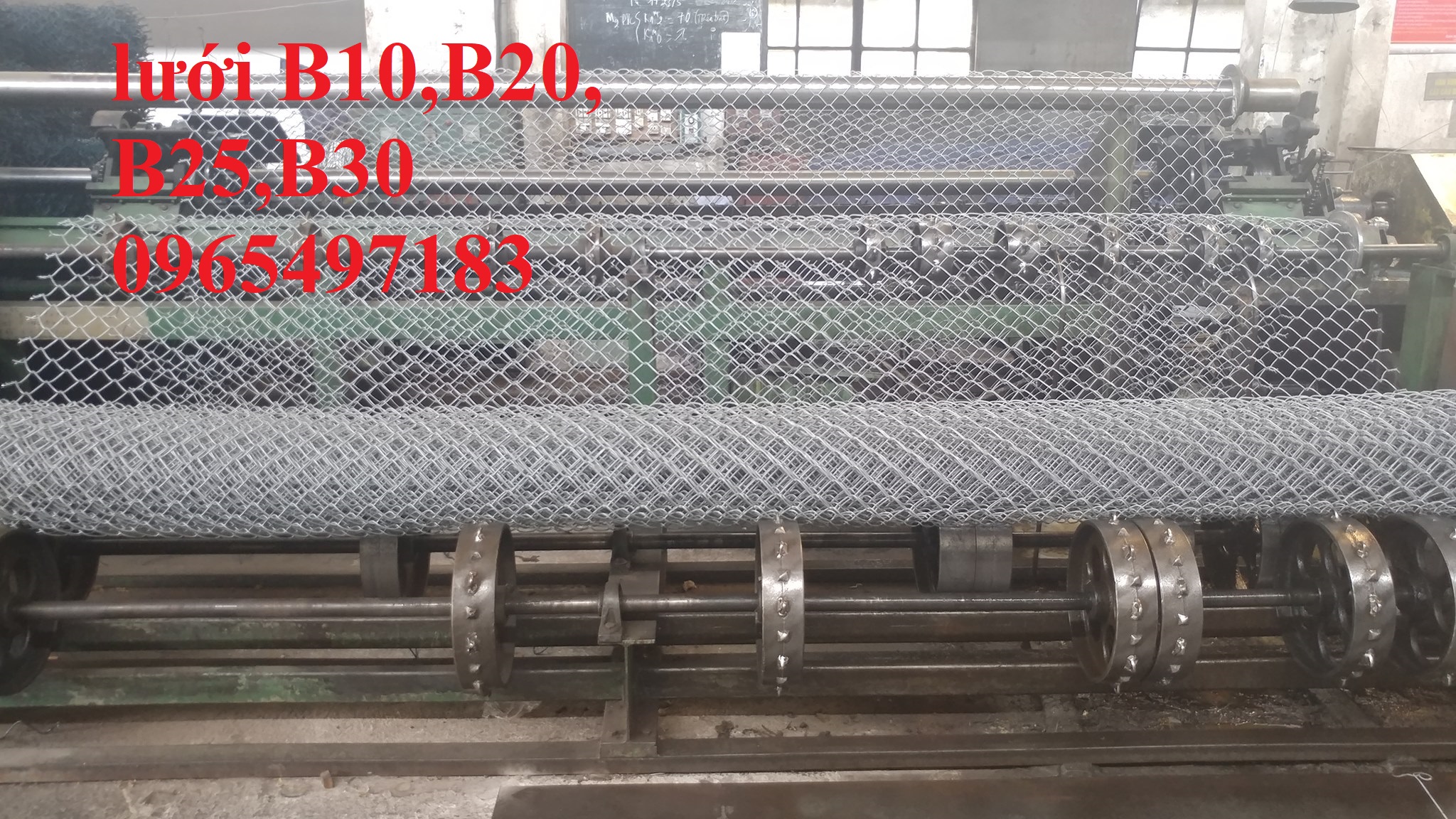 Lưới  b20, Lưới B30, lưới B25 mạ kẽm có sẵn tại Hà Nội