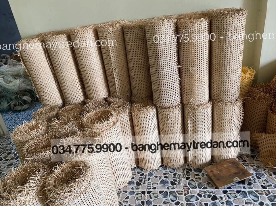 Cuộn lưới mây tự nhiên đan kín - Mây Tre Lục Bình
