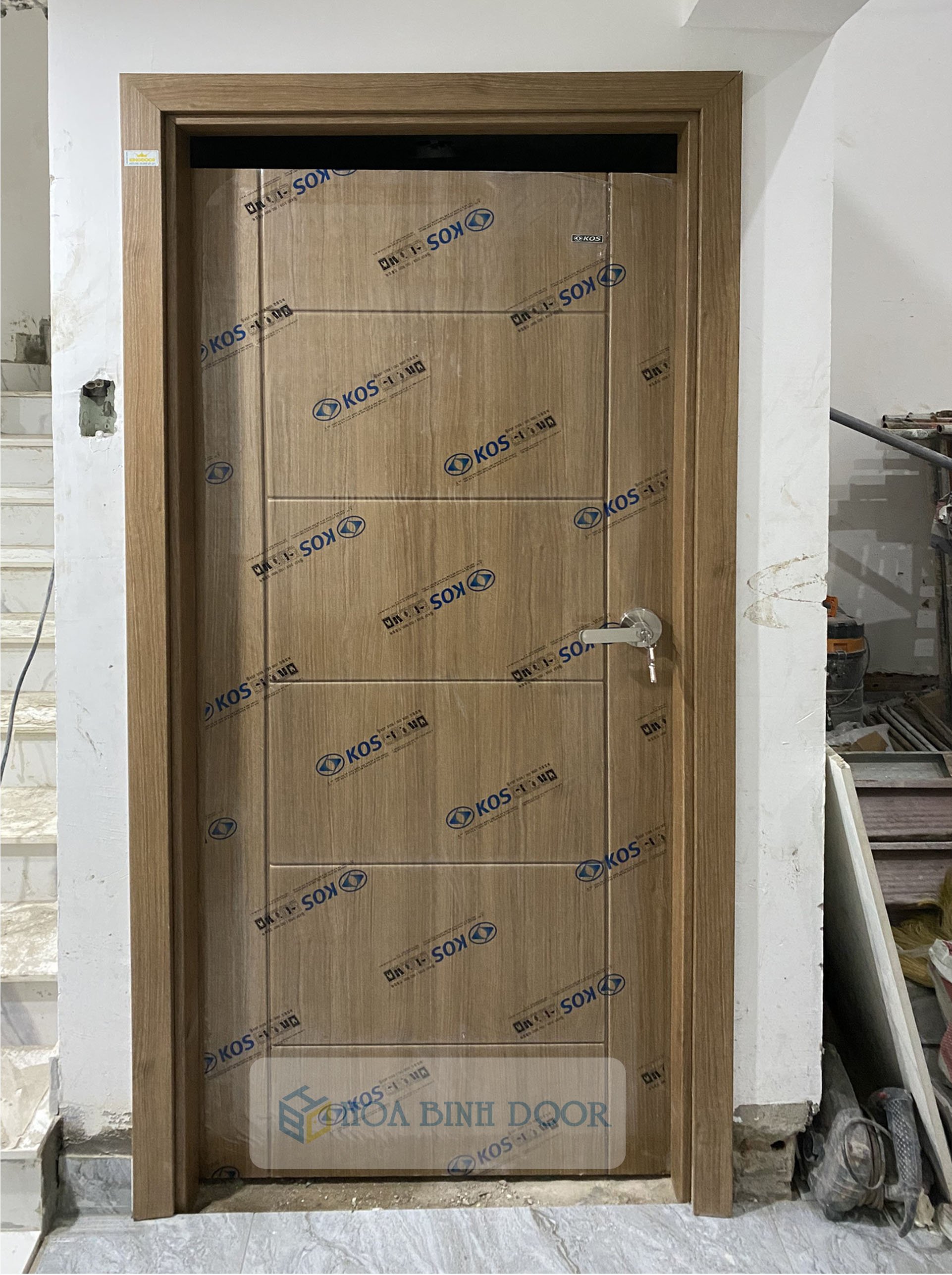 Cửa nhựa ABS Hàn Quốc thương hiệu KOS tại Dầu Tiếng - Bình Dương
