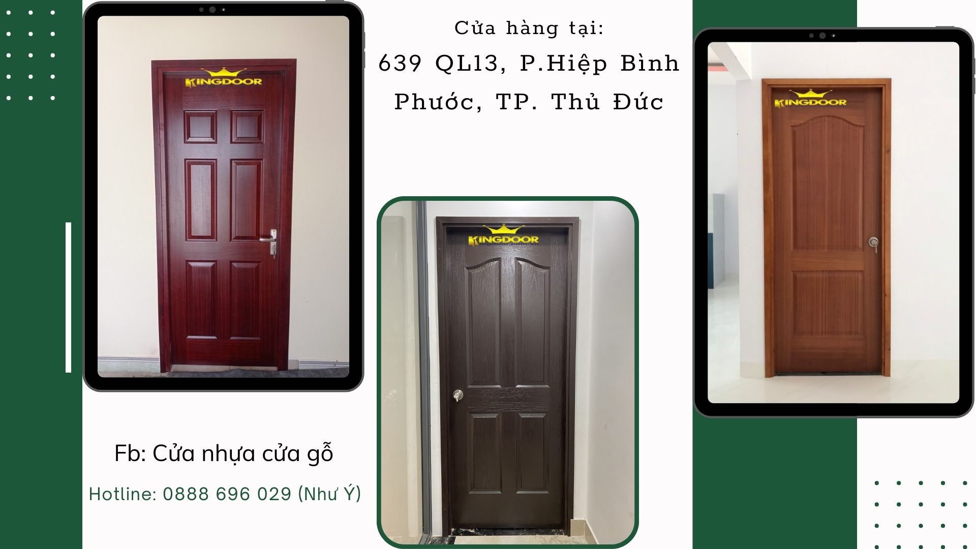 Cửa gỗ công nghiệp HDF giá chỉ từ 2090000đ/bộ tại Bình thuận