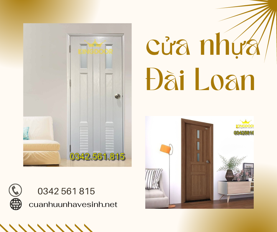 Vì sao cửa nhựa Đài Loan được ưa chuộng tại Cam Ranh