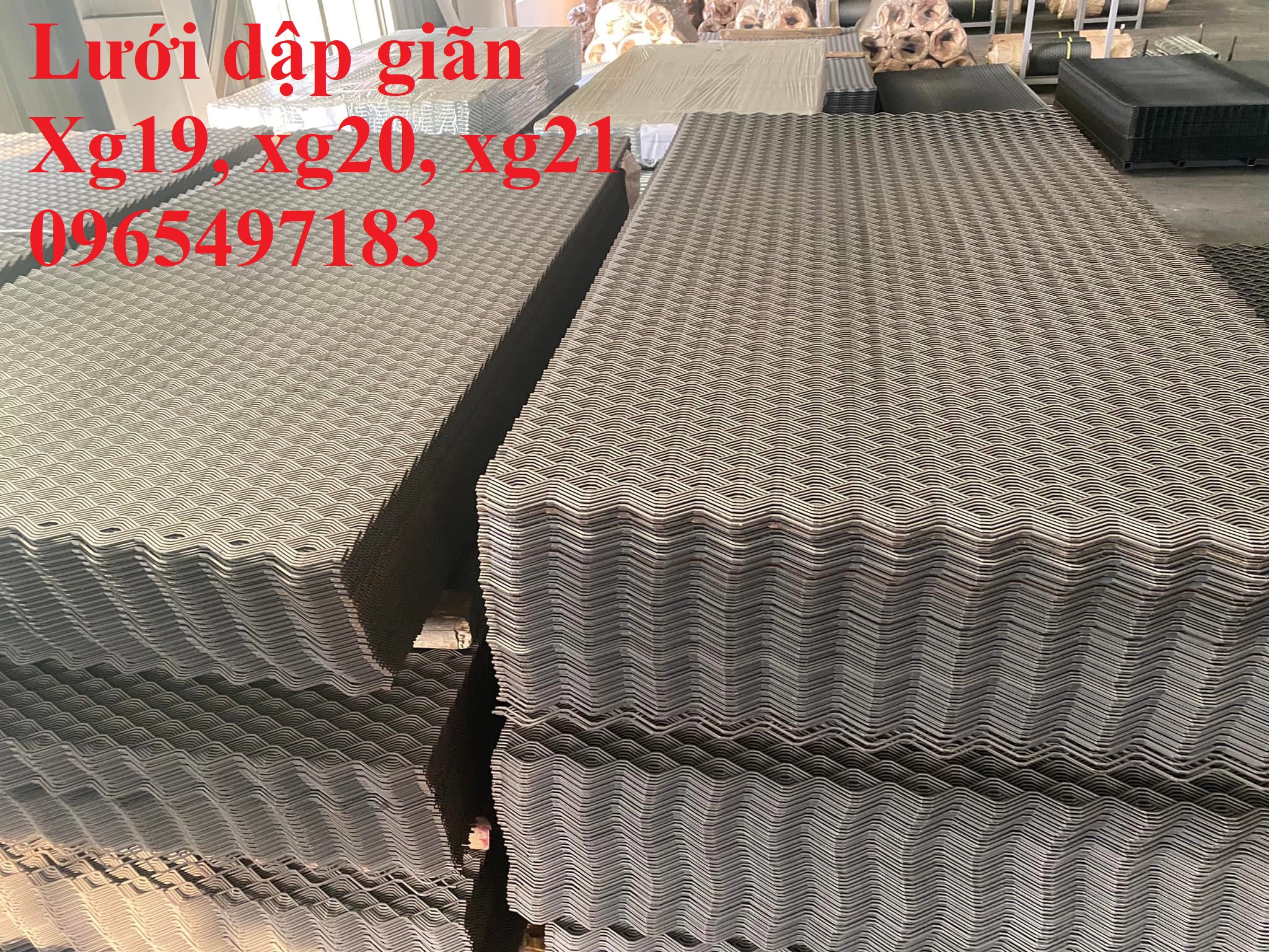 Lưới dập giãn xg19, xg20, xg21, xg43, xg44 có sắn tại kho Hà Nội