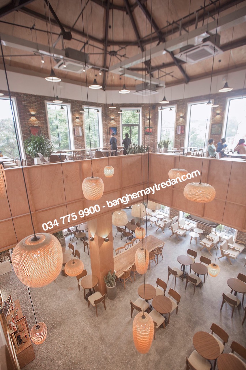 Xưởng cung cấp đèn mây tre đan chất lượng cao, giá tốt