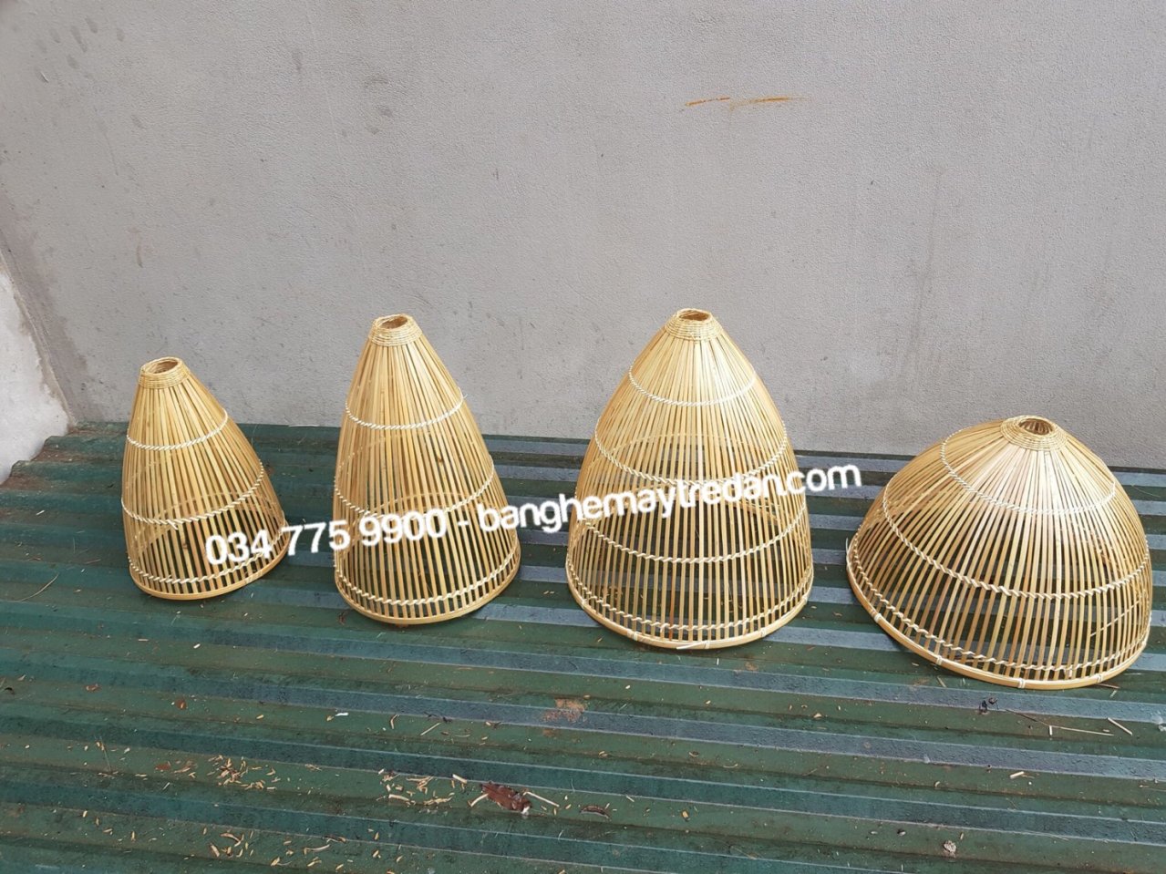 Xưởng cung cấp đèn mây tre đan chất lượng cao, giá tốt