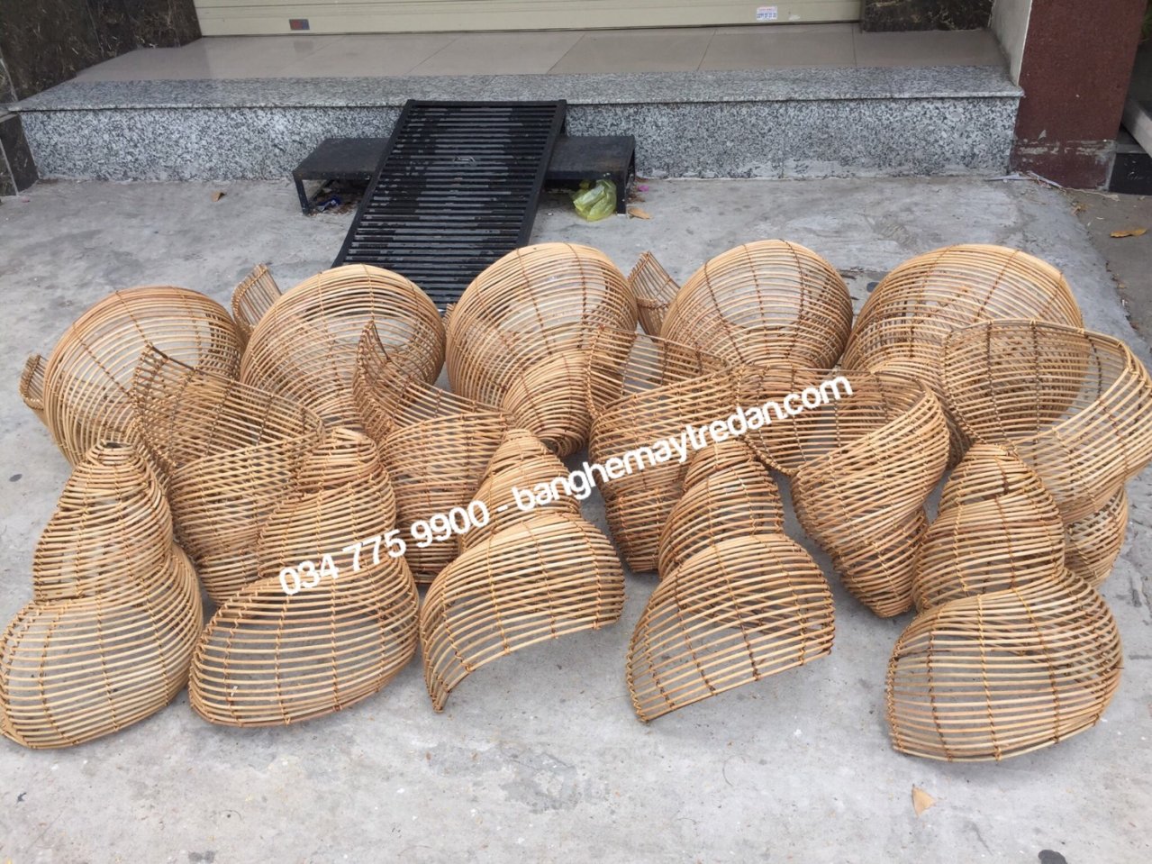 Xưởng cung cấp đèn mây tre đan chất lượng cao, giá tốt