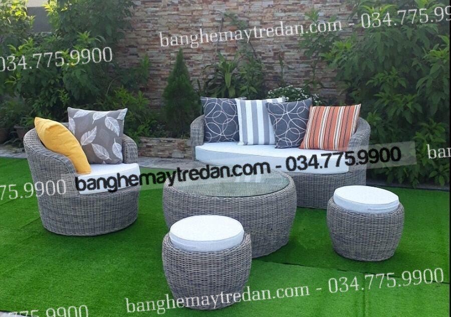 Bán bàn ghế sô pha sân vườn bền đẹp tại TP HCM