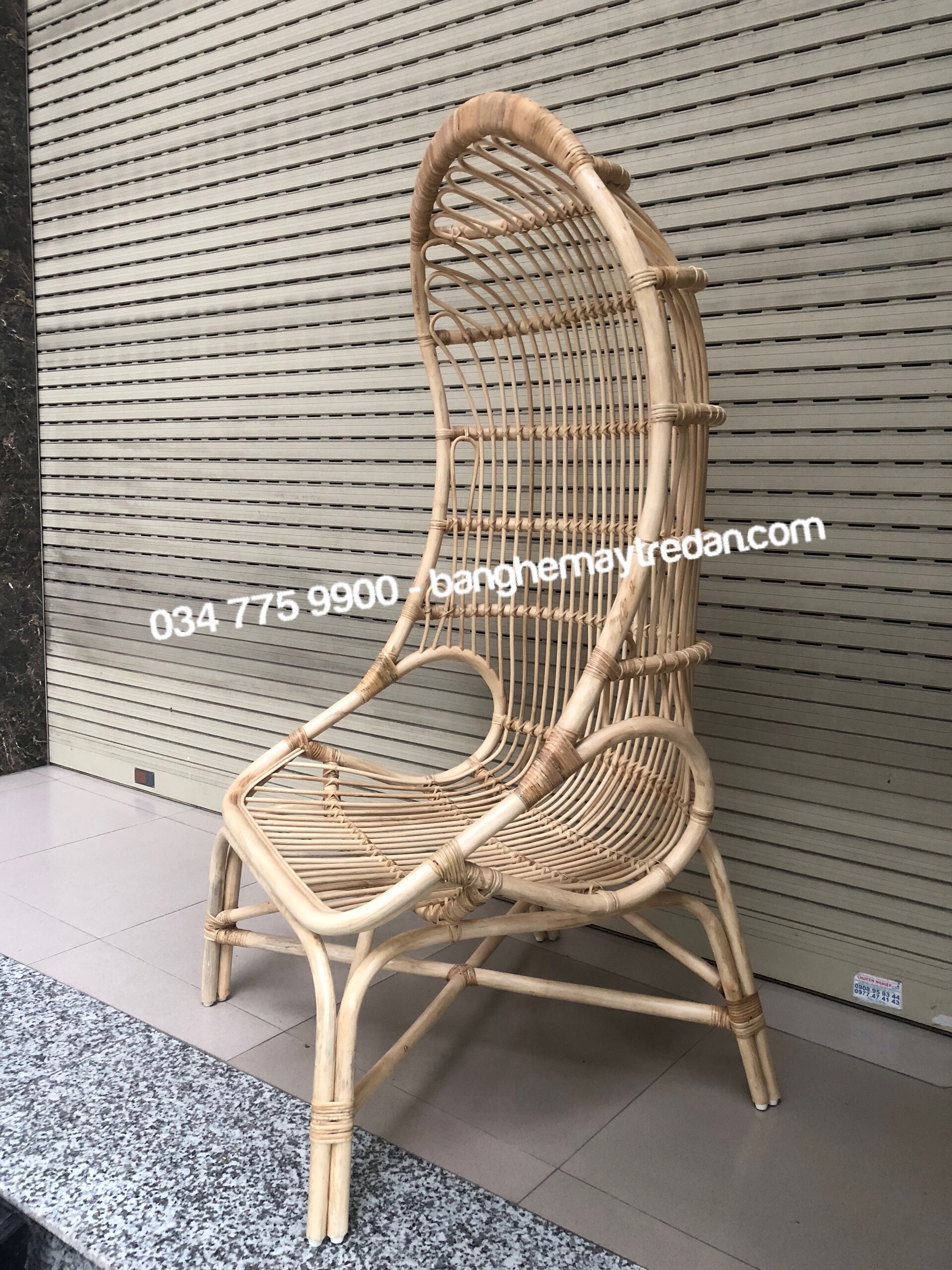 Ghế mây decor quán cafe, homestay cao cấp